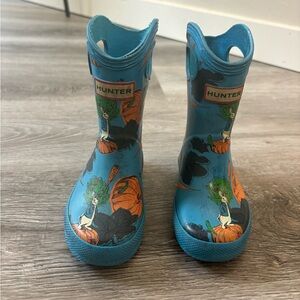 HUNTER boots Peter Rabbit size 4 blue